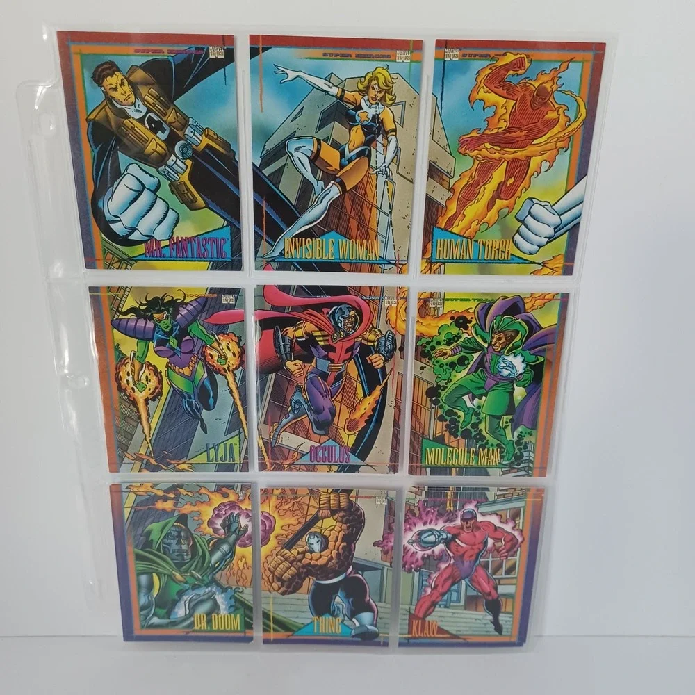 1993 SkyBox Marvel Universe‎ trading cards #73-81